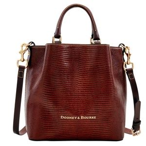 Dooney & Bourke Lizard Embossed Leather Barlow Bag